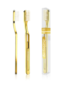 Dentissimo Golden Toothbrush
