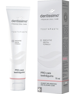 Dentissimo Premium PRO Care Teeth & Gums Toothpaste 75ml