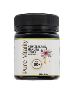 Pure Vitality New Zealand Manuka Honey MGO50+ 250g