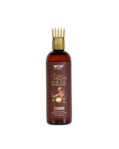 Wow Skin Science Argan Oil Hair Oil With Comb 200ml