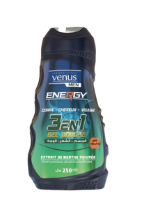 Venus 3in1 Mint Gel Douche For Men 250ml