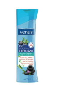 Venus Loofah And Bamboo Douche Exfoliant Gel 240ml