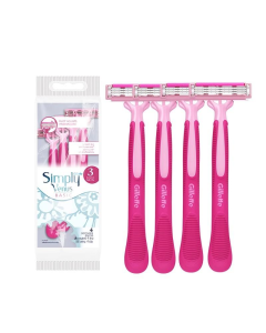 Gillette Simply Venus Basic Razor 4 Pcs