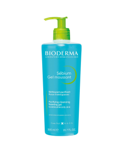 بيوديرما سيبيوم ميسان جل رغوي للبشرة الدهنية 500مل