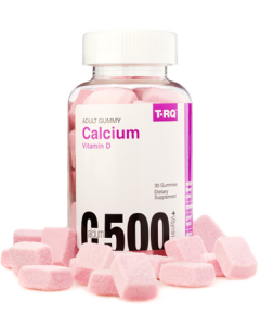 T-RQ Calcium Vitamin D 500mg Gummies 30