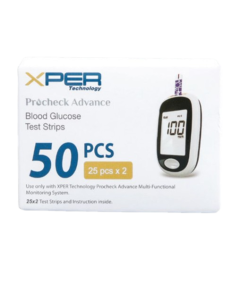 Xper Glucose Strips 50 Pieces