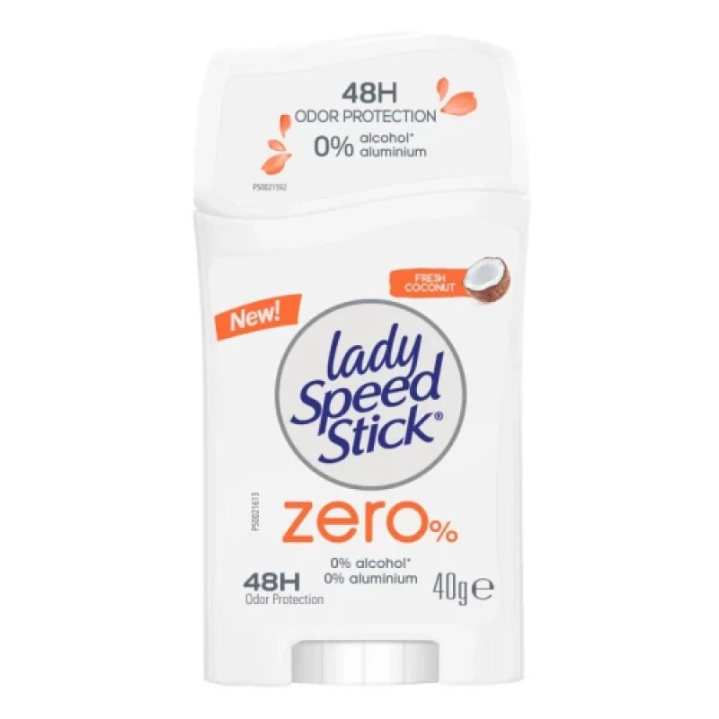 Lady Speed Stick Zero% Fresh Coconut Antiperspirant 40g