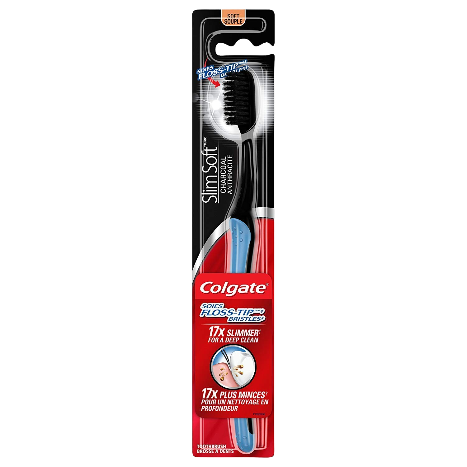 Colgate Slim Soft Charcoal Toothbrush 784