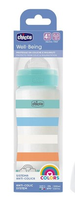 شيكو زجاجة راحة خضراء 4 شهور فما فوق 330 مل