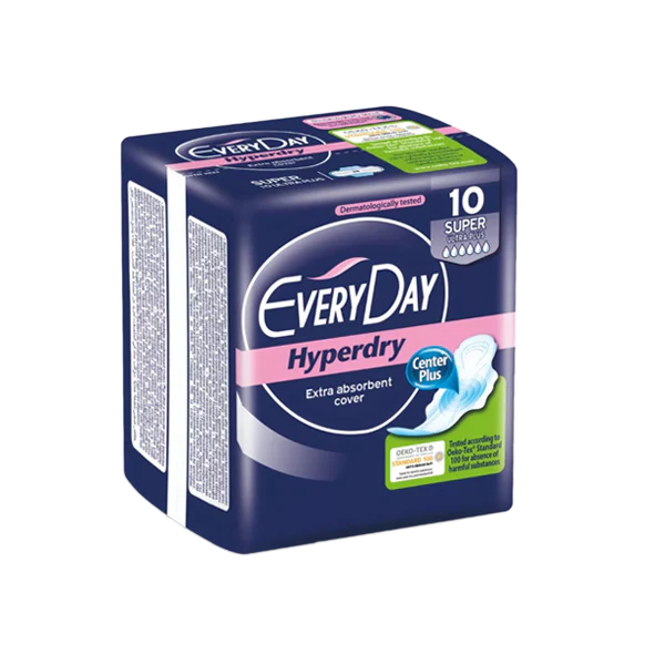 EveryDay Hyperdry Super 10 Sanitary Pads