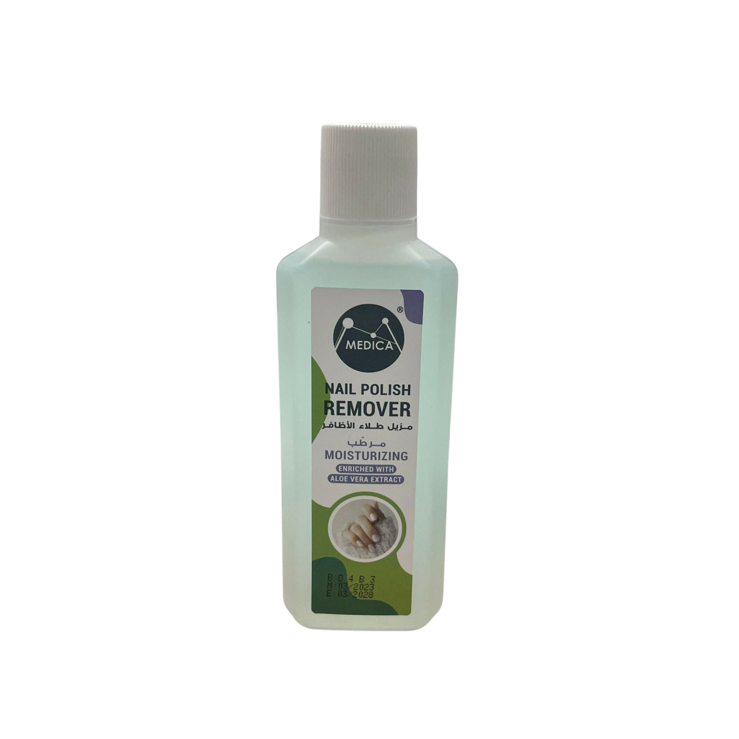 Medica Moisturizing Nail Polish Remover With Aloe Vera 250ml