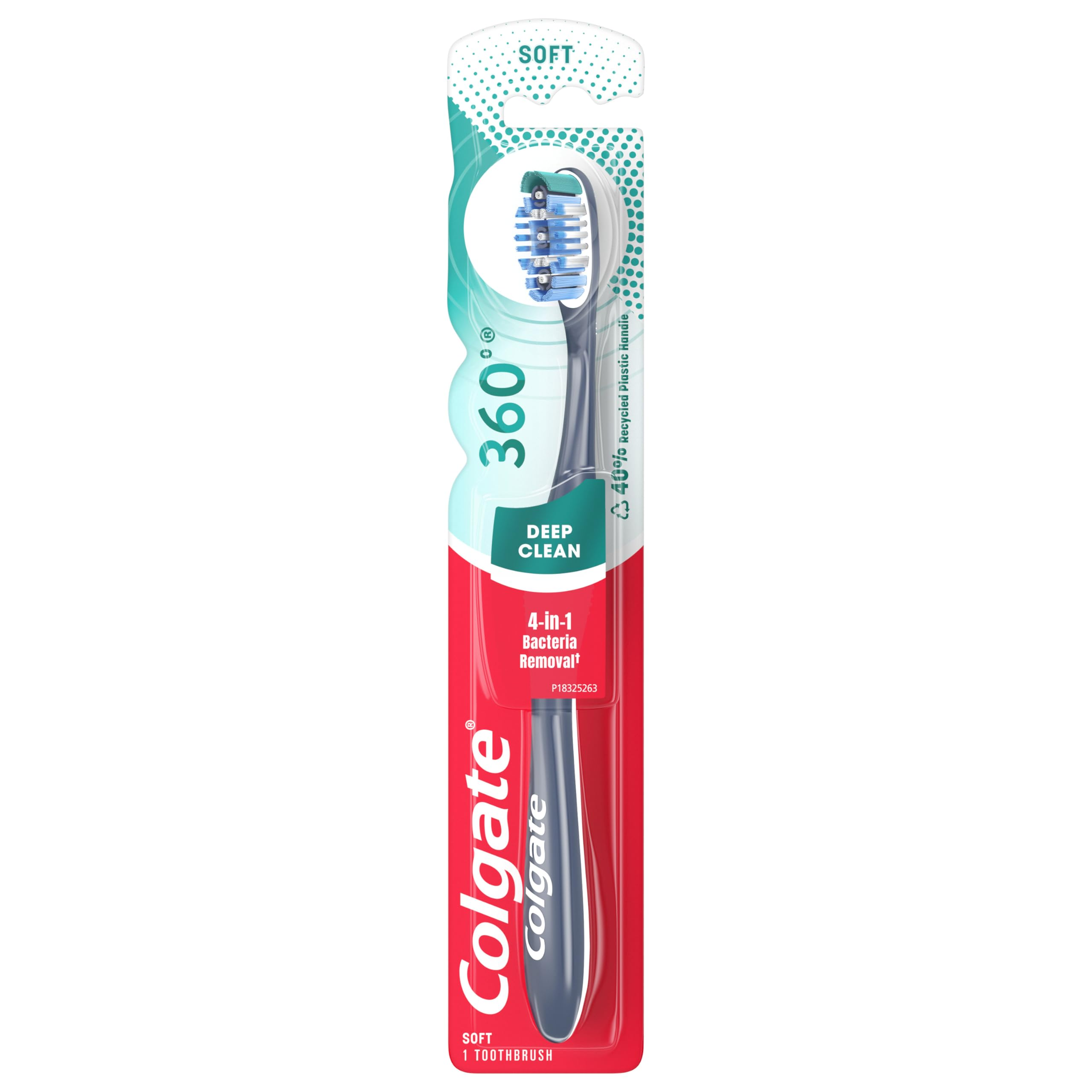 Colgate 360 Whole Mouth Clean Soft Toothbrush