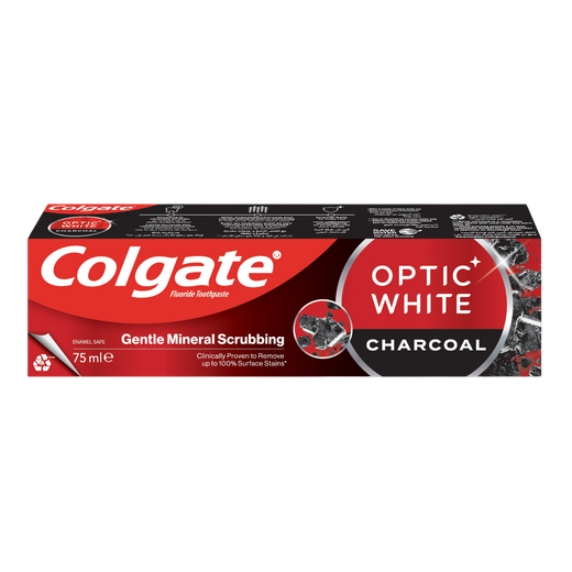 Colgate Optic White Charcoal Toothpaste 75ml