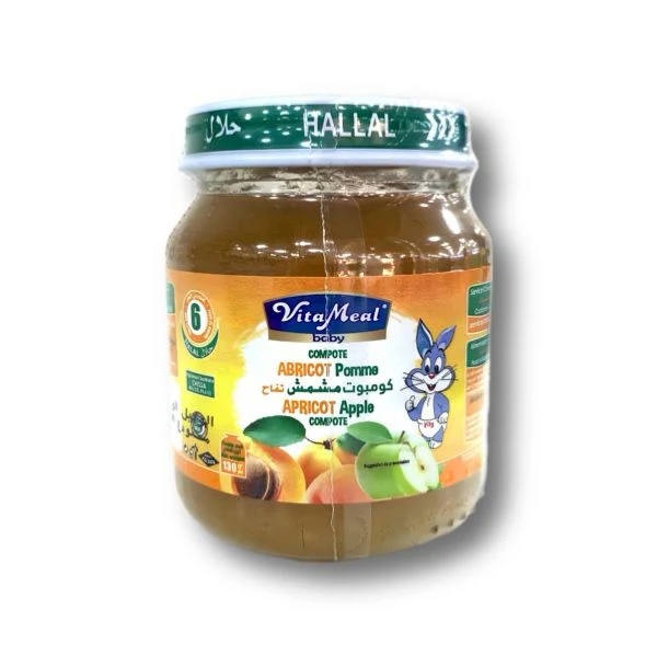 Vita Meal Apricot Apple Baby Food 130g