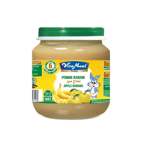 Vita Meal Apple Banana Baby Food 130g