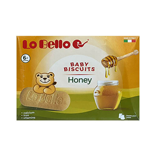 Lo Bello Baby Biscuits Honey 200g