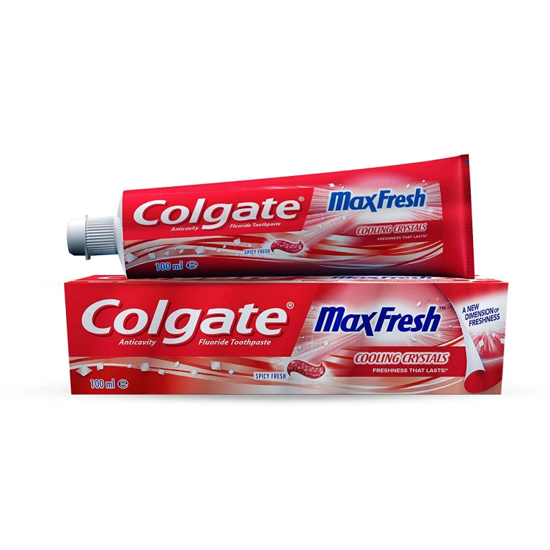 Colgate MaxFresh Cooling Crystal Spicy Fresh Toothpaste 100ml