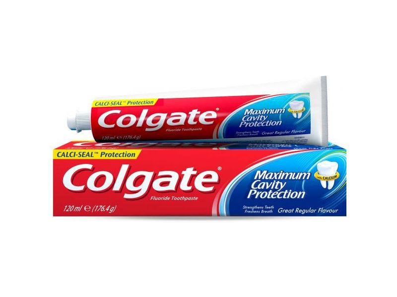 Colgate Maximum Cavity Protection Toothpaste With Fluoride & Calcium 120ml