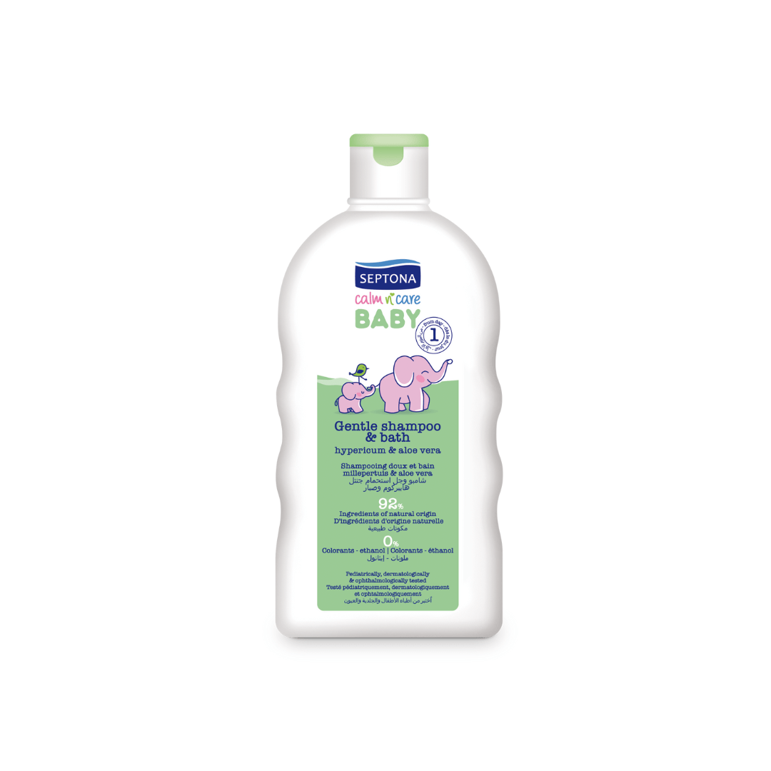 Septona Baby Calm n Care Gentle Shampoo & Bath With Hypericum & Aloe Vera 200ml