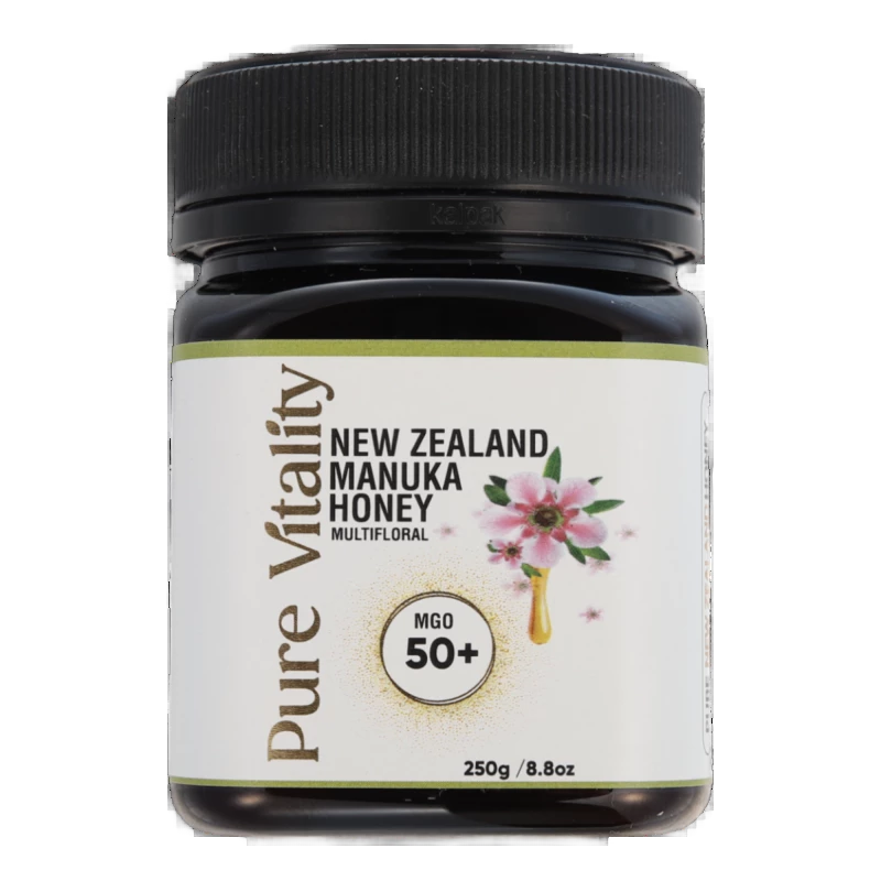 Pure Vitality New Zealand Manuka Honey MGO50+ 250g
